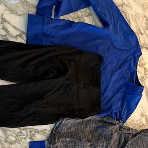 4 Lululemon items. No smells, rips, tears, holes, stains.